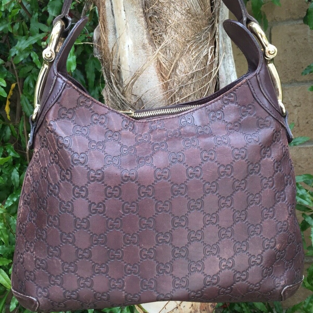 *AuThEnTiC* GuCCi GuCCiSSiMa BrOwN ShOuLdEr ToTe